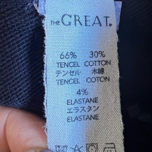 The Great slim fit corduroy utility style pants in black size 27 good condition - Picture 10 of 11